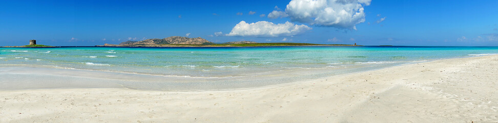 Panorama Stintino La Pelosa Strand