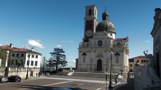 Time Lapse Santuario della Madonna di Monte Berico Vicenza
