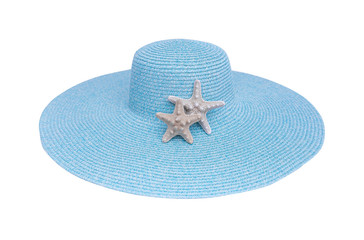 Starfish on a hat.