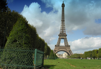View of Paris, France