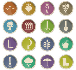 autmn icon set