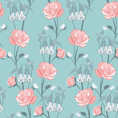 floral seamless pattern