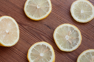 Slices of lemon