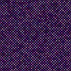 Purple abstract seamless pentagram star pattern background - vector design