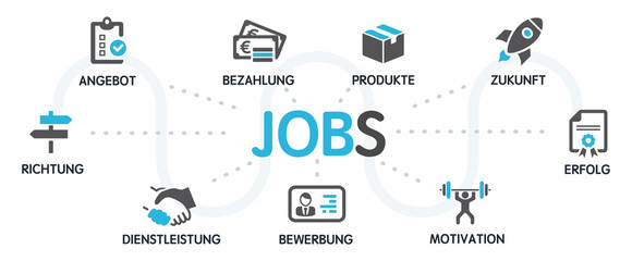 JOBS Vektor Grafik Icons Piktogramme © Matthias Enter
