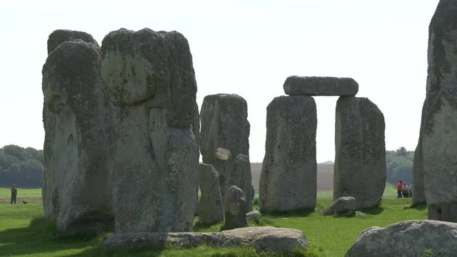 Vertical rocks at Stonehenge
