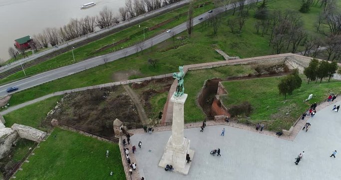 Viktor monument in Belgrade