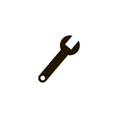 wrench icon.flat design
