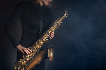 Obraz na płótnie Canvas Saxophone