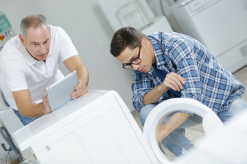 washing machine warranty technicians