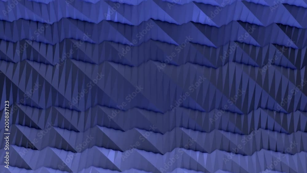 Poster abstract geometric shapes, abstract background from geometric shapes in seamless loop. three-dimensi