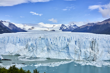 Famed Perito Moreno Glacier in Patagonia