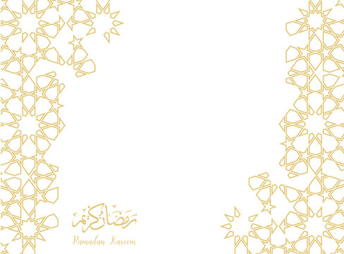 ramadan backgrounds vector,Ramadan kareem  arabic pattern gold background