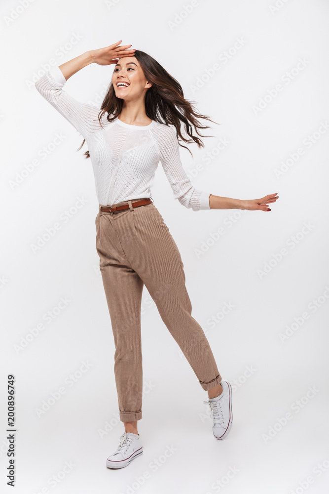 Poster Portrait of a smiling asian businesswoman