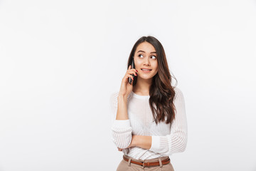 Portrait of a smiling asian businesswoman