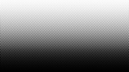 Gradient halftone pattern vertical vector illustration. Black white dots halftone texture. Pop Art black white halftone Background. Background of Art. AI10
