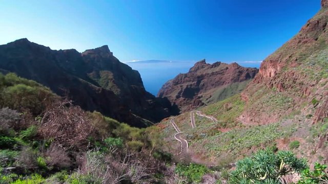 Masca Mountain Range And Gorge, Tenerife, Spain