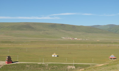 東チベット、アチェンガル・ゴンパ
