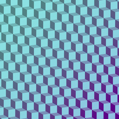 Abstract geometric fashion design