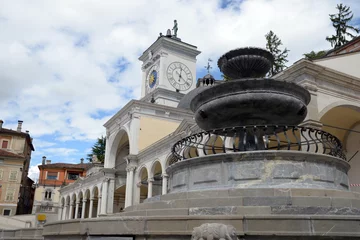 Fototapete Brunnen Brunnen von Carrara Piazza Libertà in Udine