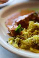 Indian chicken tikka masala