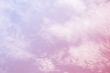 cloud and sky background with a pastel color