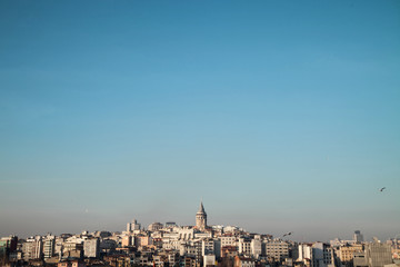 Fototapeta na wymiar Good view to Galata tower in Istanbul