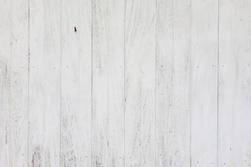 Clean White plank wood for wall and textured background