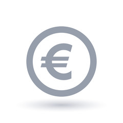 Euro money symbol - European currency icon