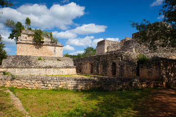 Majestic ruins in Ek Balam.Yucat&aacute;n, Mexico.