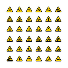 Panneau attention danger