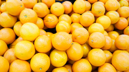 Orange display on the bucket
