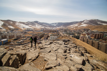 Country side of Ulaanbaatar, Mongolia