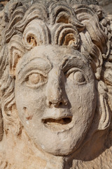 Fototapeta na wymiar Stone mask in Myra