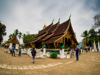 Wat Xieng Thong in Luang Prabang, Laos Heritage state