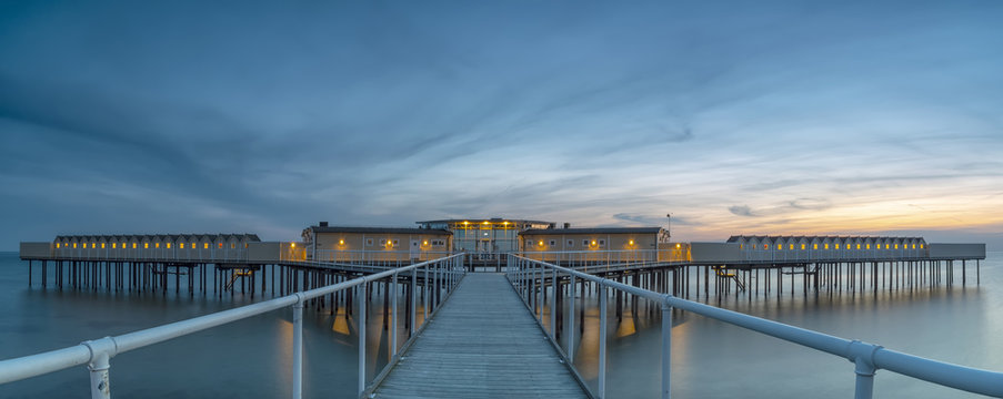 Helsingborgs Cold Bathhouse Panorama