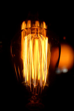 Photo of a macro of bright unusual fixtures