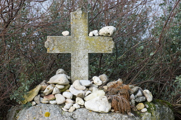 Croix religieuse Ile Madame Charente Maritime France