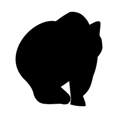 icon Animal with cutting, tattoo, forest, nature and bear