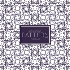 Dark blue on white Abstract geometric vector pattern