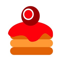 icons about Food with bake, cakes, cake, sweets and cream