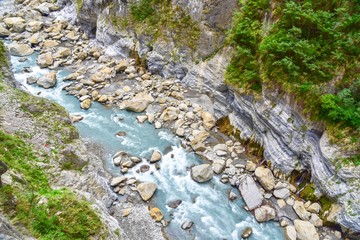 Breathtaking Scenery of Taroko Gorge National Park in Taiwan