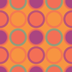 Vintage circular pattern. Vintage color series. Minimal graphics