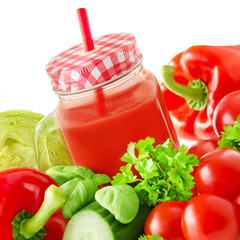 Smoothie -  Vegetables and fruits