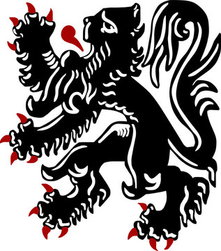 The Flemish Lion - De Vlaamse Leeuw - Flanders 