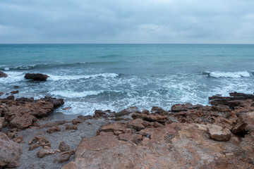 Fototapeta na wymiar The renega in Oropesa del Mar, Castellon