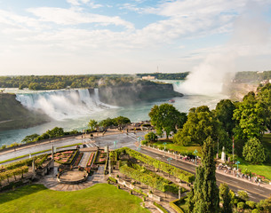 Ariel View of Niagara Falls