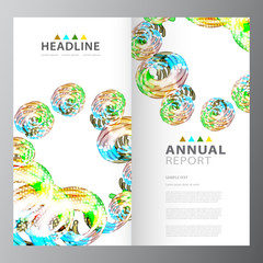 Annual business report template
