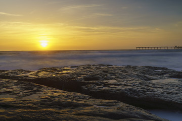 Obraz premium Sunny Side Up in Ocean Beach, San Diego