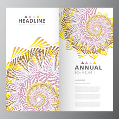 Annual business report template